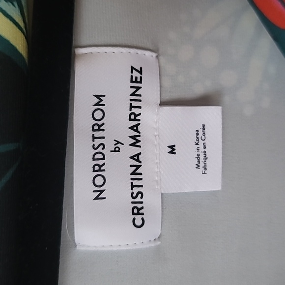 NWT Cristina Martinez x Nordstrom Butterfly Bodysuit, Size Medium, Color Black - Picture 9 of 11